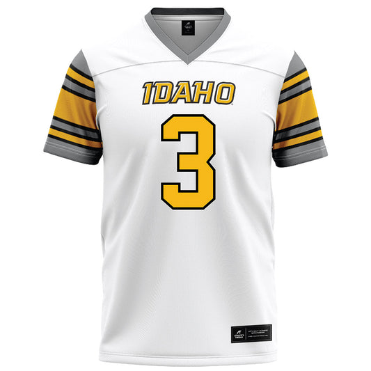 Idaho - NCAA Football : Joshua Wood - White Football Jersey-0