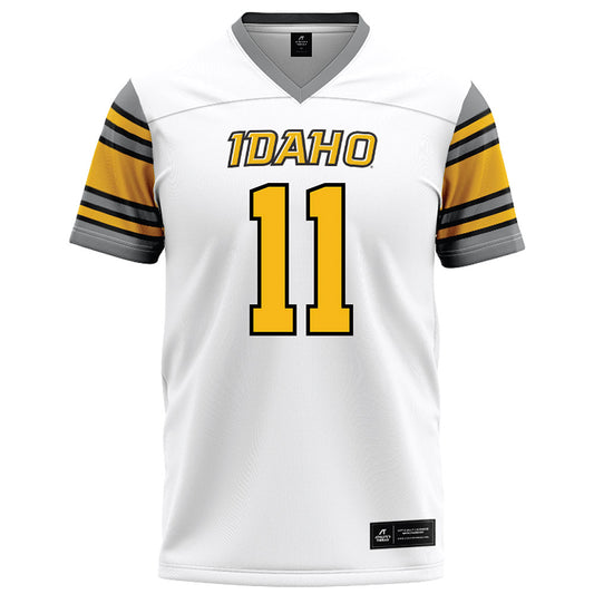 Idaho - NCAA Football : Nolan McWilliams - White Football Jersey-0
