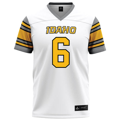 Idaho - NCAA Football : Zakhari Spears - White Football Jersey-0
