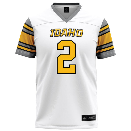 Idaho - NCAA Football : Lonyatta Alexander Jr. - White Football Jersey-0