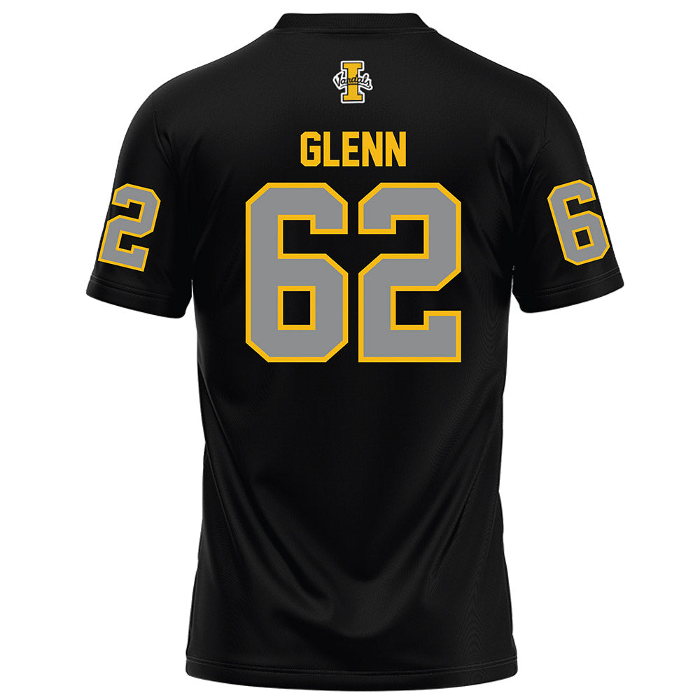 Idaho - NCAA Football : Cameron Glenn - Black Football Jersey-1