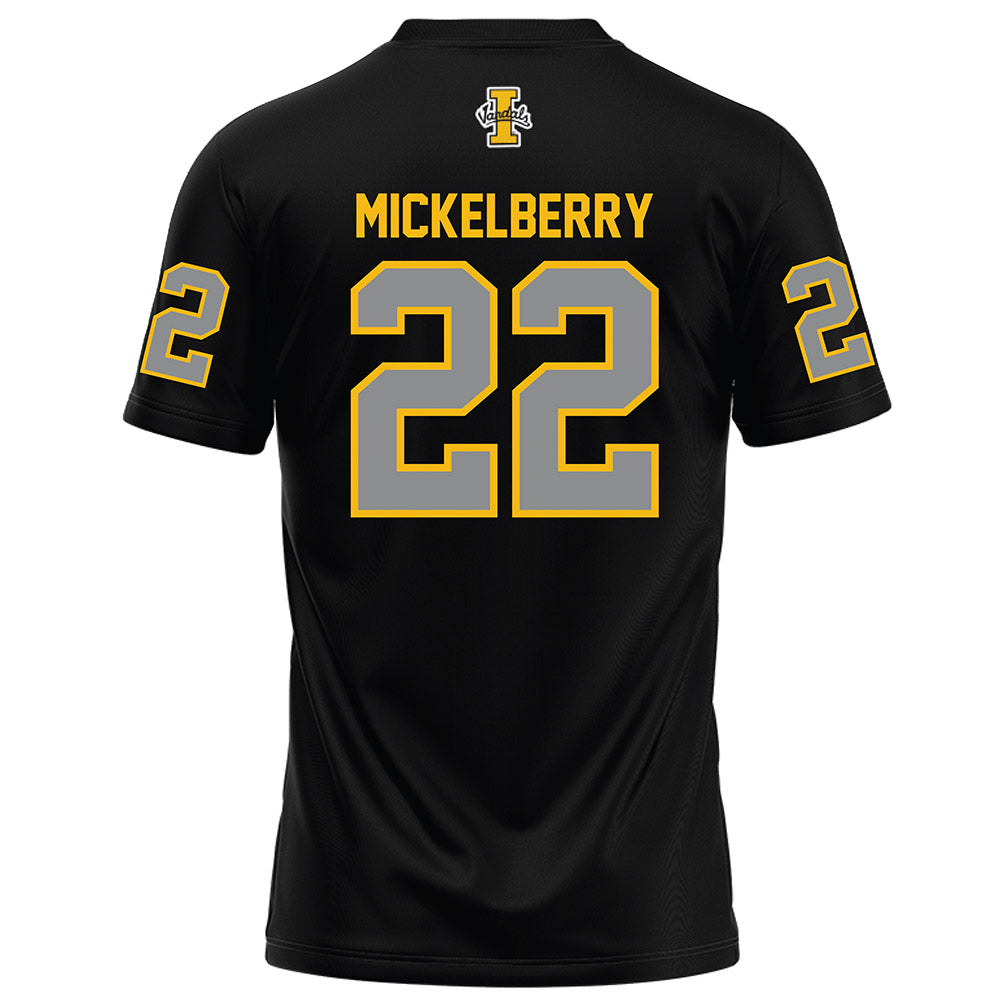 Idaho - NCAA Football : Wyatt Mickelberry - Black Football Jersey-1