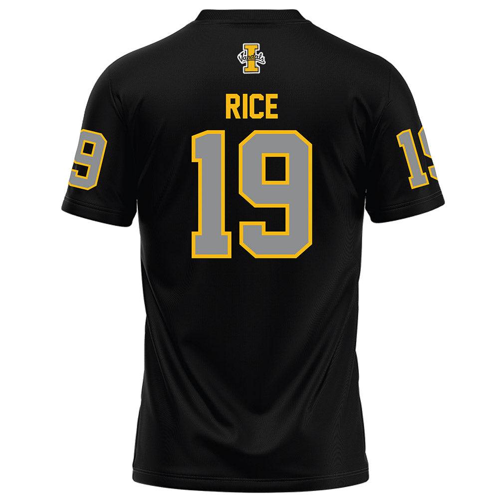 Idaho - NCAA Football : Brayden Rice - Black Football Jersey-1
