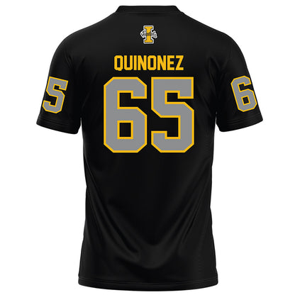 Idaho - NCAA Football : Christopher Quinonez - Black Football Jersey-1