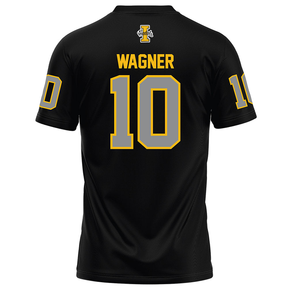 Idaho - NCAA Football : Jack Wagner - Black Football Jersey-1