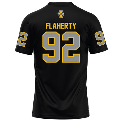 Idaho - NCAA Football : Austin Flaherty - Black Football Jersey-1