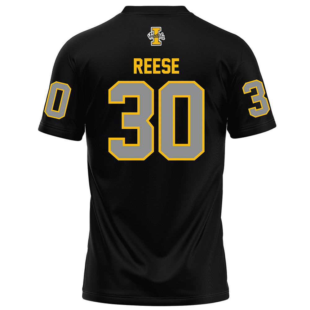 Idaho - NCAA Football : Taeshaun Reese - Black Football Jersey-1