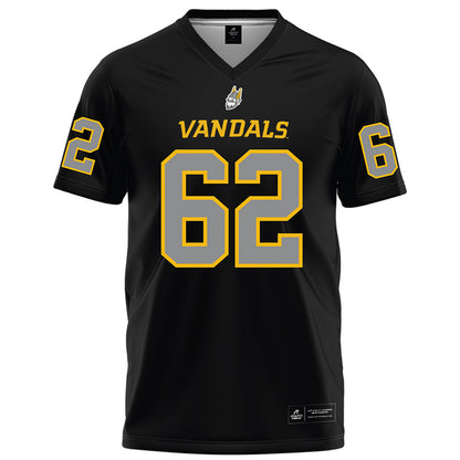 Idaho - NCAA Football : Cameron Glenn - Black Football Jersey-0