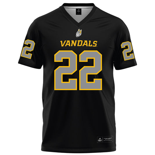 Idaho - NCAA Football : Wyatt Mickelberry - Black Football Jersey-0