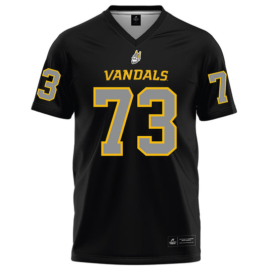 Idaho - NCAA Football : Nathan Pritchard - Black Football Jersey-0