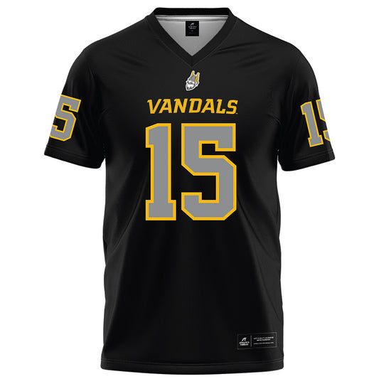 Idaho - NCAA Football : Daveon Superales - Black Football Jersey-0