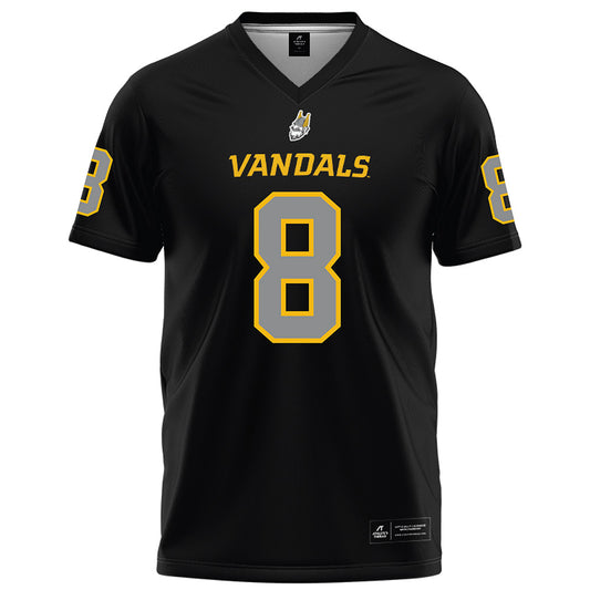 Idaho - NCAA Football : Josh Barnes - Black Football Jersey-0