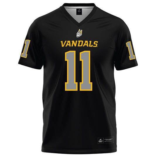 Idaho - NCAA Football : Khaled Rawls - Black Football Jersey-0