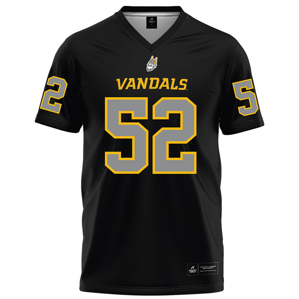 Idaho - NCAA Football : Jack Giannini - Black Football Jersey-0
