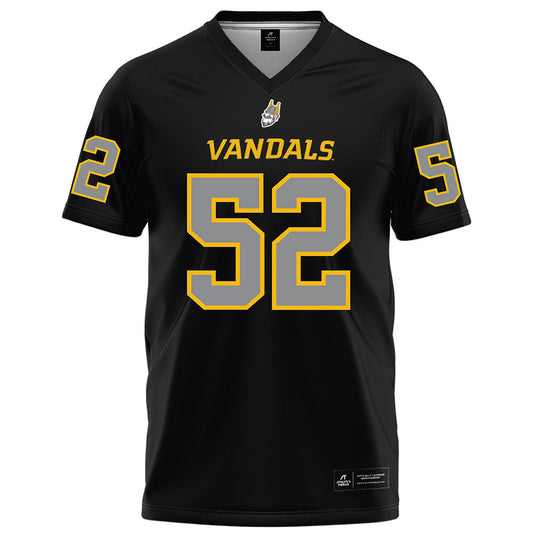 Idaho - NCAA Football : Jack Giannini - Black Football Jersey-0