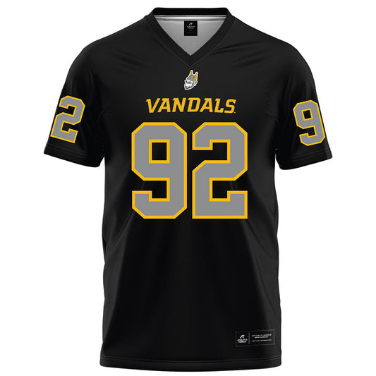 Idaho - NCAA Football : Austin Flaherty - Black Football Jersey-0