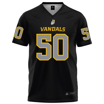 Idaho - NCAA Football : Dylin Mcintyre - Black Football Jersey