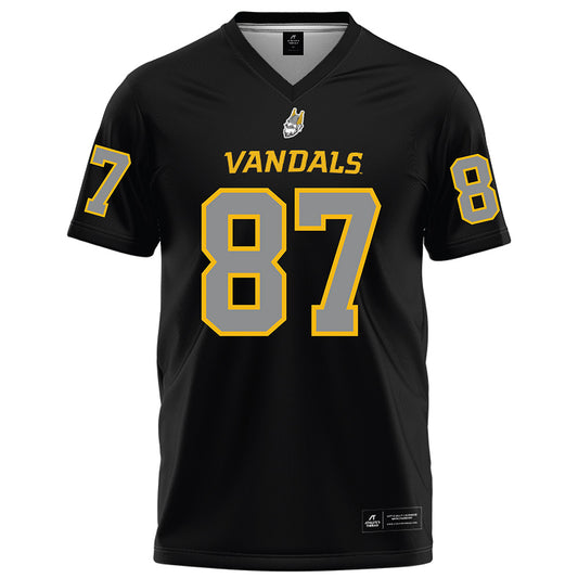 Idaho - NCAA Football : Gabe Hoffmann - Black Football Jersey-0