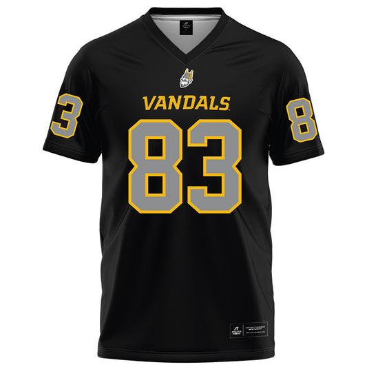 Idaho - NCAA Football : Sawyer Hewett - Black Football Jersey-0