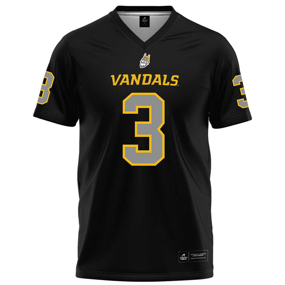 Idaho - NCAA Football : Joshua Wood - Black Football Jersey-0