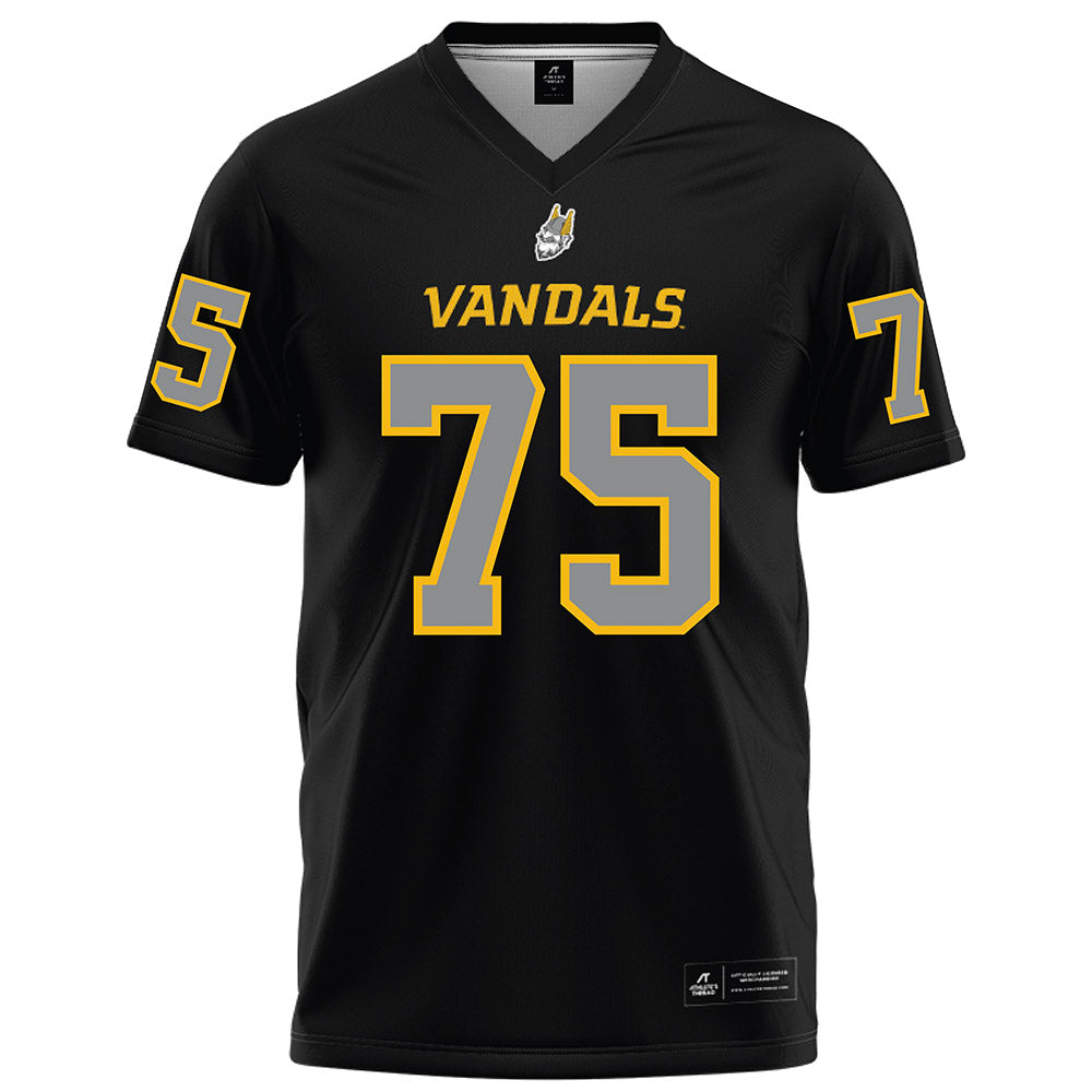 Idaho - NCAA Football : LeRonn Nelson - Black Football Jersey-0