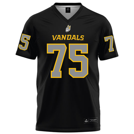 Idaho - NCAA Football : LeRonn Nelson - Black Football Jersey-0