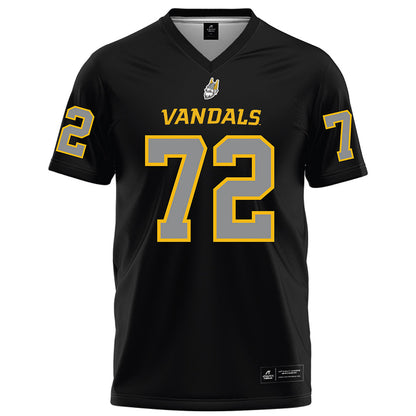 Idaho - NCAA Football : Gabriel Staszak - Black Football Jersey-0