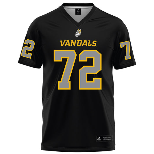 Idaho - NCAA Football : Gabriel Staszak - Black Football Jersey-0