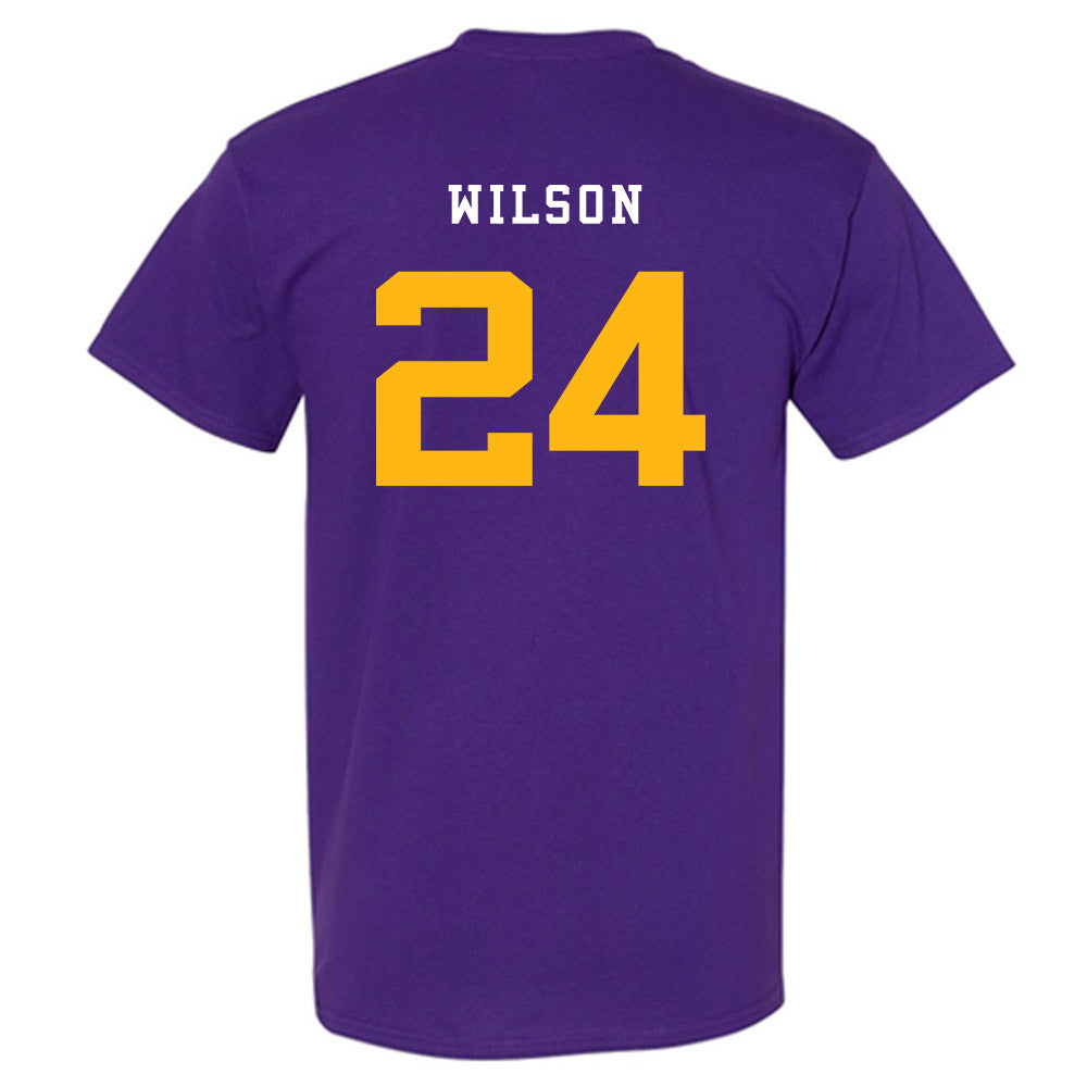Northern Iowa - NCAA Men's Basketball : Jalen Wilson - Classic Fashion Shersey T-Shirt-1