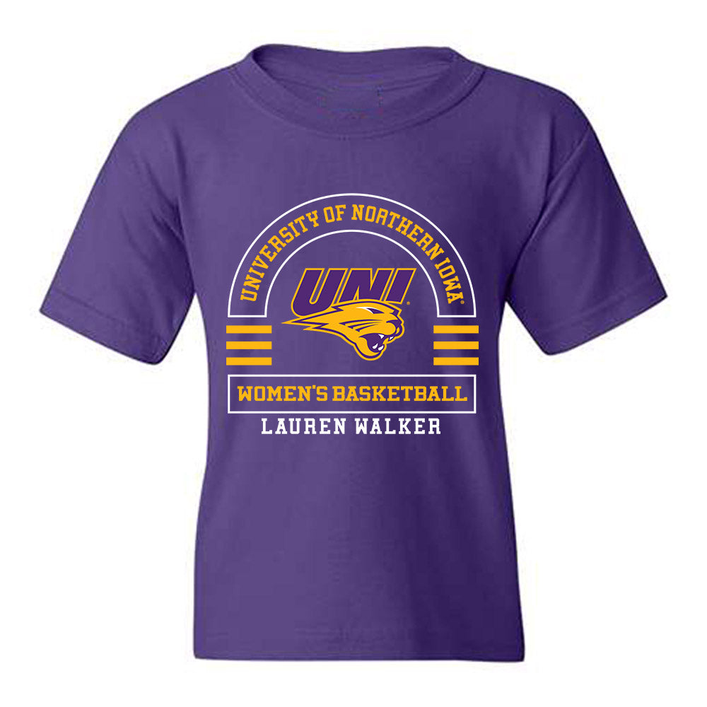 Northern Iowa - NCAA Women's Basketball : Lauren Walker - Classic Fashion Shersey Youth T-Shirt-0