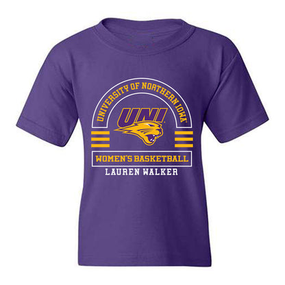Northern Iowa - NCAA Women's Basketball : Lauren Walker - Classic Fashion Shersey Youth T-Shirt-0