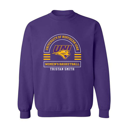 Northern Iowa - NCAA Men's Basketball : Tristan Smith - Classic Fashion Shersey Crewneck Sweatshirt-0