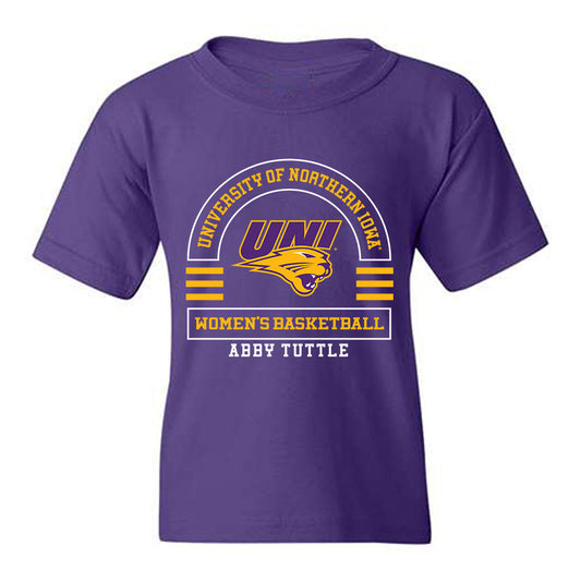 Northern Iowa - NCAA Women's Basketball : Abby Tuttle - Classic Fashion Shersey Youth T-Shirt-0