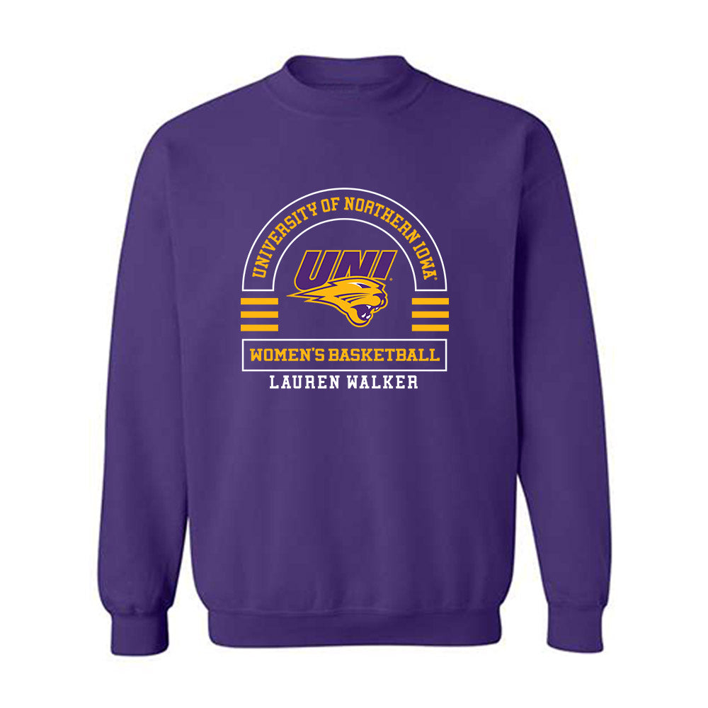 Northern Iowa - NCAA Women's Basketball : Lauren Walker - Classic Fashion Shersey Crewneck Sweatshirt-0