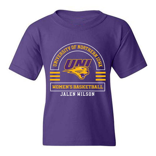 Northern Iowa - NCAA Men's Basketball : Jalen Wilson - Classic Fashion Shersey Youth T-Shirt-0