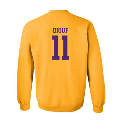 Northern Iowa - NCAA Men's Basketball : Ismael Diouf - Classic Shersey Crewneck Sweatshirt-1