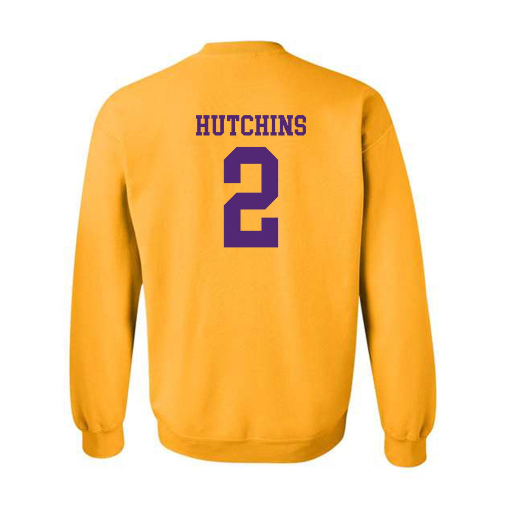 Northern Iowa - NCAA Men's Basketball : Geon Hutchins - Classic Shersey Crewneck Sweatshirt-1