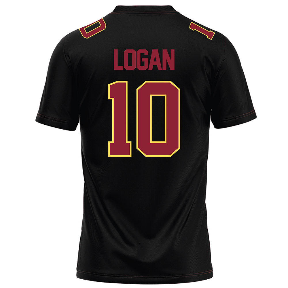 NSU - NCAA Football : Cooper Logan - Black Football Jersey-1