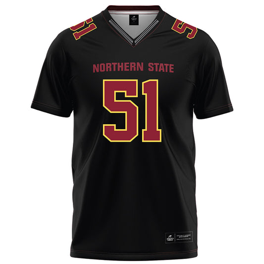 NSU - NCAA Football : Chase Sturm - Black Football Jersey