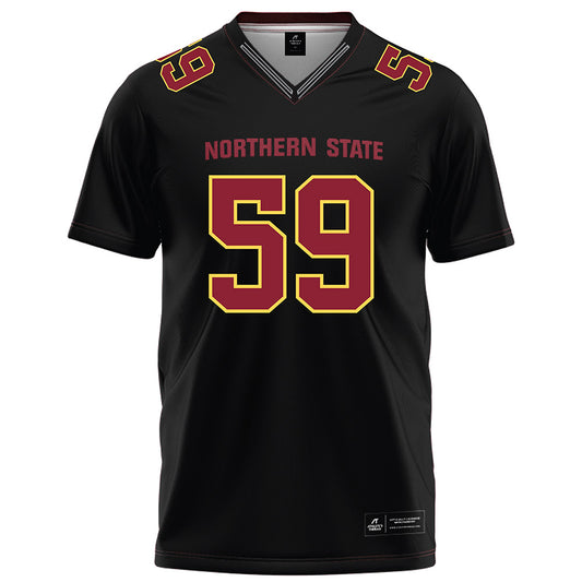 NSU - NCAA Football : Kaydn Turnbow - Black Football Jersey