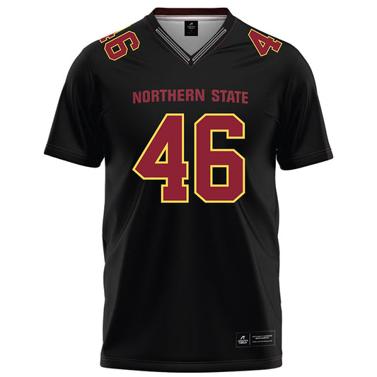 NSU - NCAA Football : Landon Kelley - Black Football Jersey-0