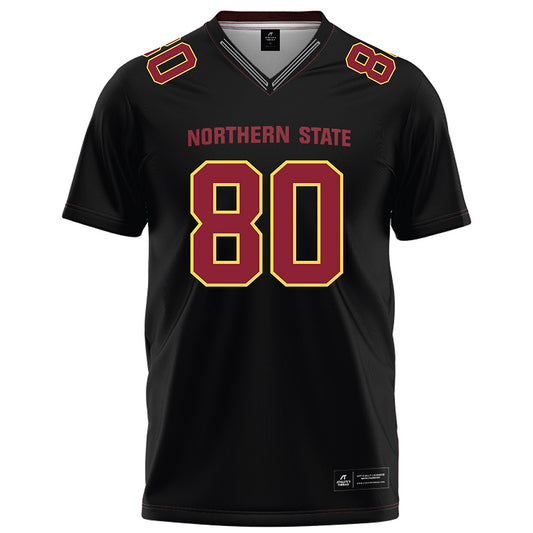 NSU - NCAA Football : Owen Zahm - Black Football Jersey