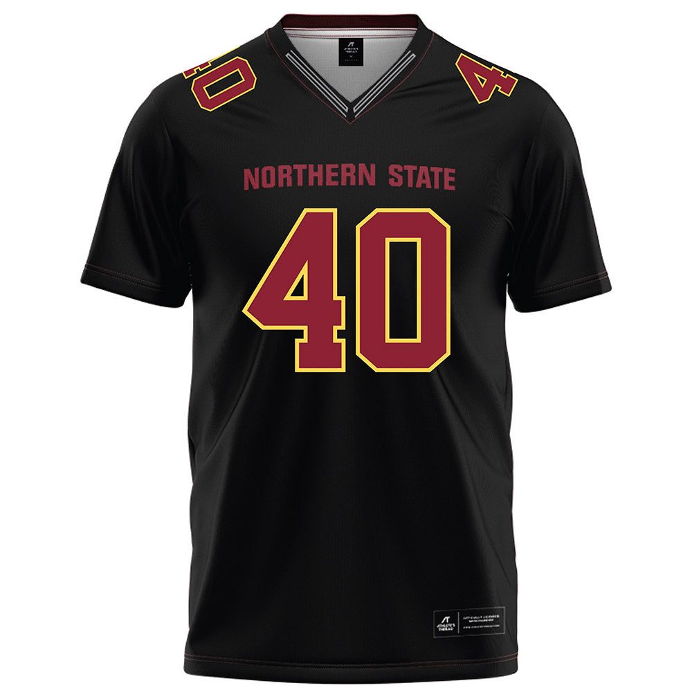 NSU - NCAA Football : Jackson Waitkus - Black Football Jersey-0