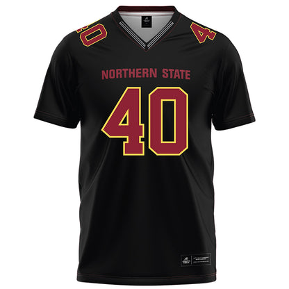 NSU - NCAA Football : Jackson Waitkus - Black Football Jersey-0