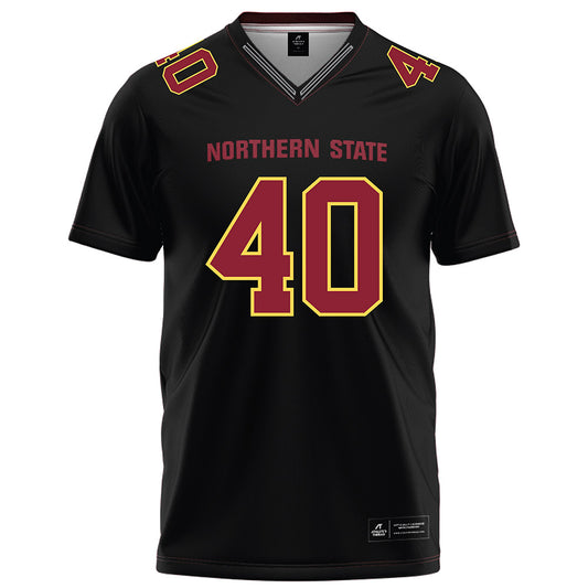 NSU - NCAA Football : Jackson Waitkus - Black Football Jersey-0