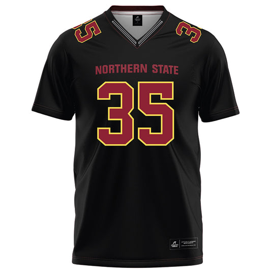 NSU - NCAA Football : Noah Moringlane - Black Football Jersey-0