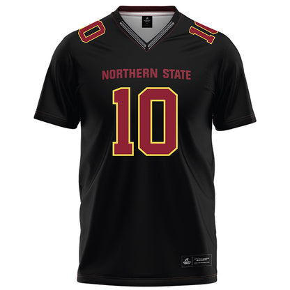 NSU - NCAA Football : Cooper Logan - Black Football Jersey-0