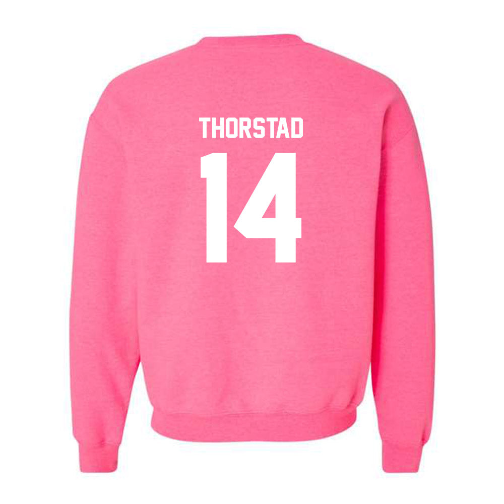 NSU - NCAA Women's Soccer : Addyson Thorstad - Classic Shersey Crewneck Sweatshirt-1