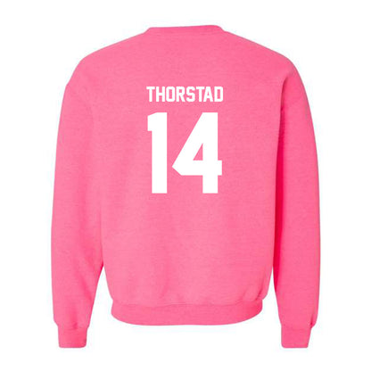 NSU - NCAA Women's Soccer : Addyson Thorstad - Classic Shersey Crewneck Sweatshirt-1