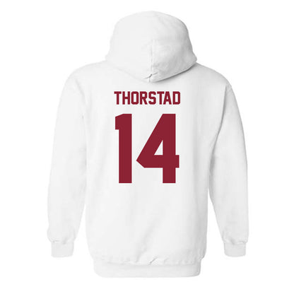 NSU - NCAA Women's Soccer : Addyson Thorstad - Classic Shersey Hooded Sweatshirt-1